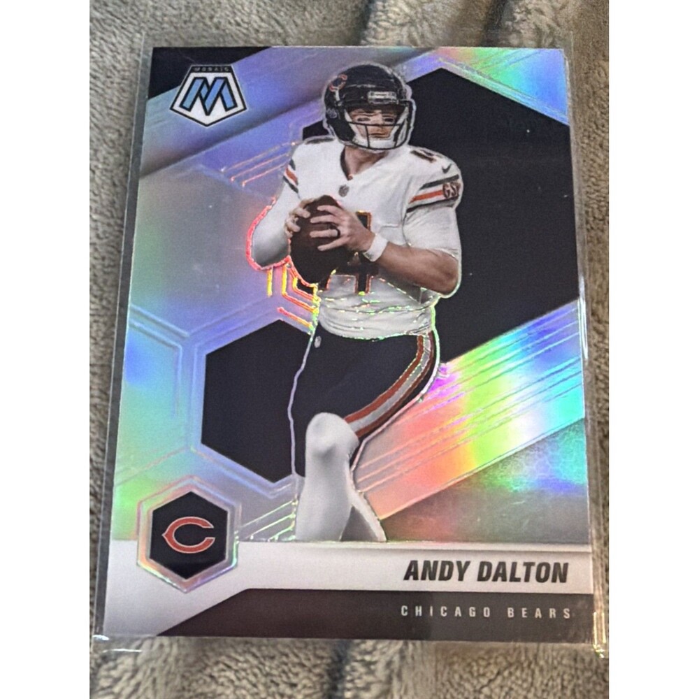 2021 Panini Mosaic - Andy Dalton #44 Silver Prizm